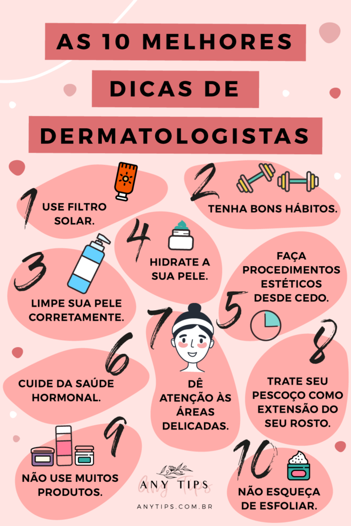 melhores dicas de dermatologista