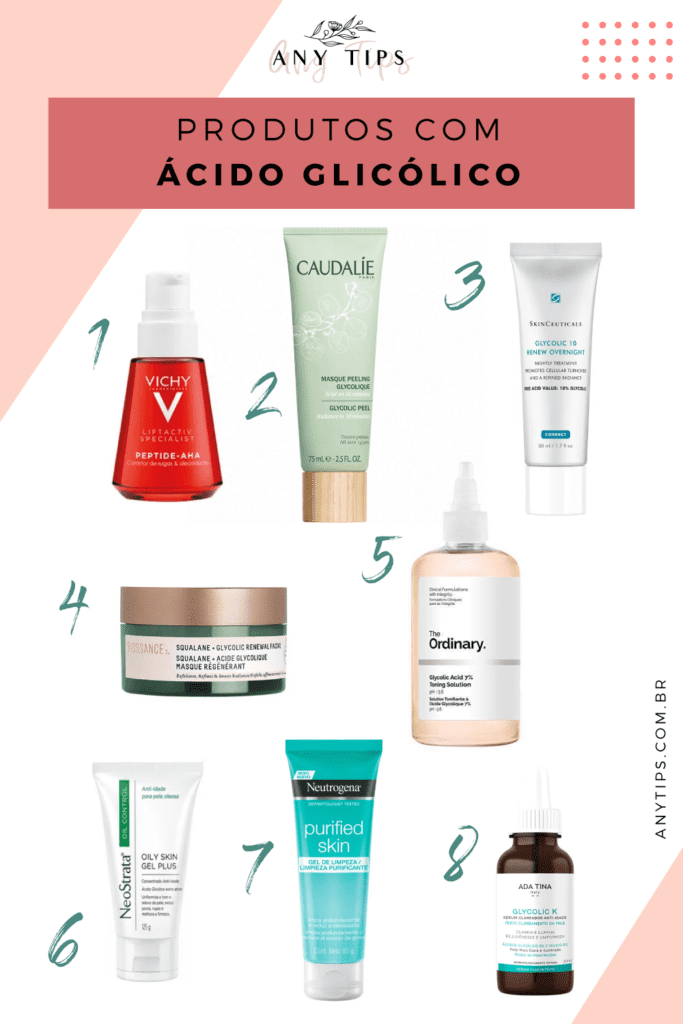 Ácido Glicólico: Para que Serve e Como Usar? - Any tips