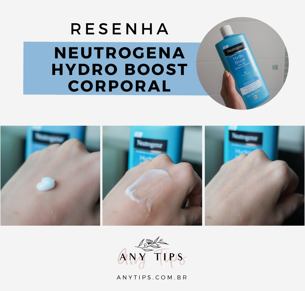 resenha neutrogena hydro boost corporal