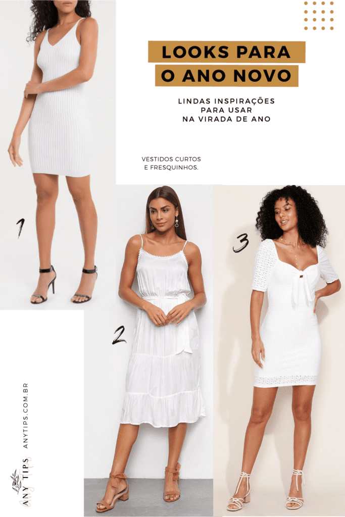 Looks de Ano Novo Inspirações para a Virada de Ano Any tips