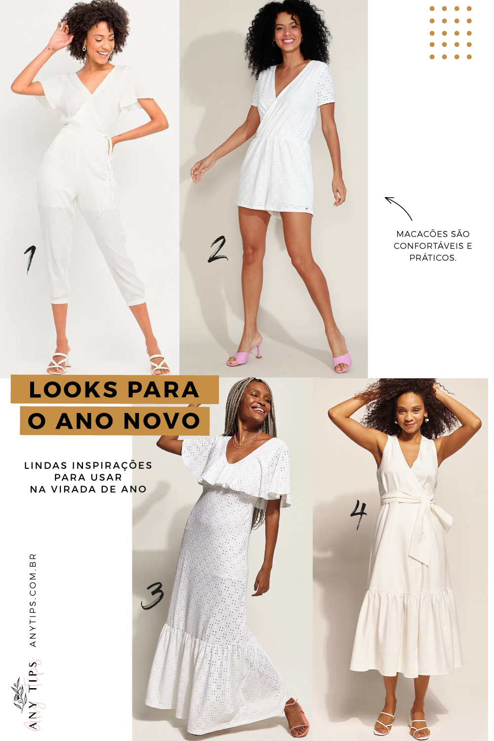 inspirações de looks para o ano novo