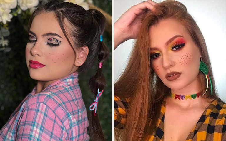 Maquiagem Festa Junina: +30 {Lindas Inspirações} - Any tips