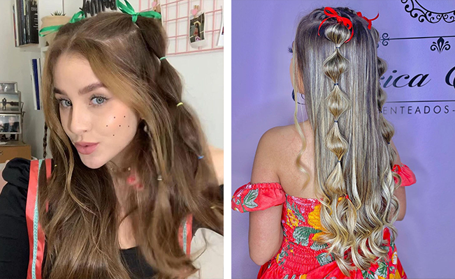 PENTEADO FESTA JUNINA FÁCIL: Veja penteados fáceis para as FESTAS