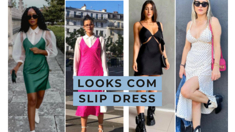 Inspiração de Looks com Slip Dress: Como Usar